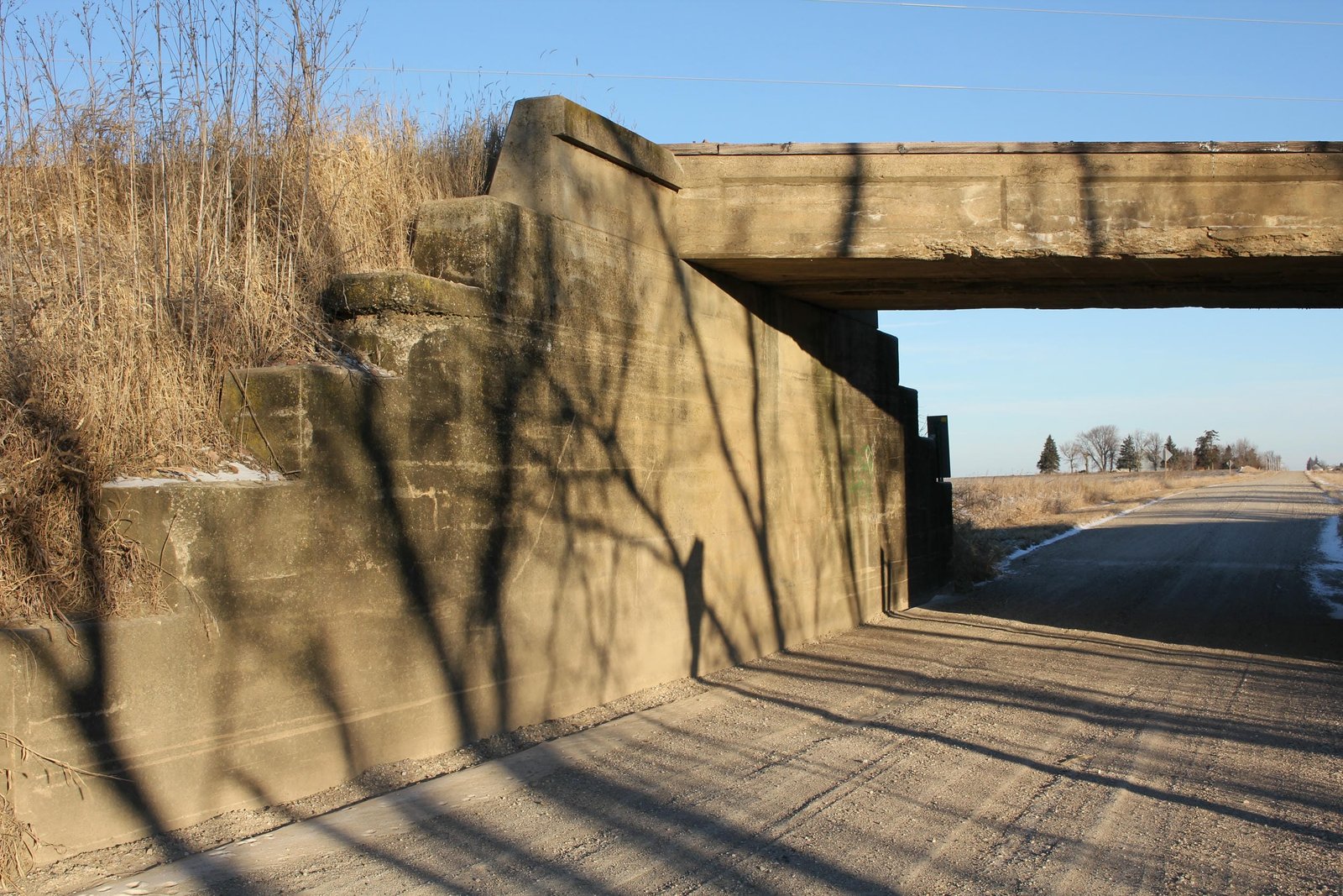 West abutment